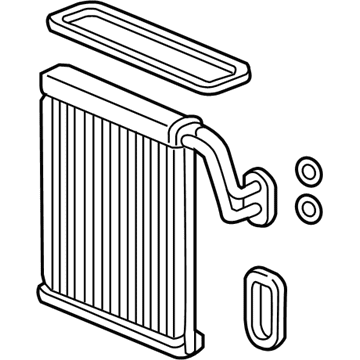 Honda 80211-TBA-A12 EVAPORATOR