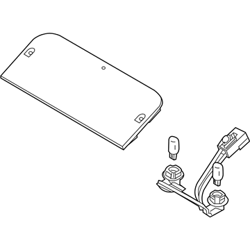 Ford 6C2Z-13A613-B High Mount Lamp