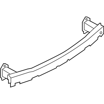 BMW 51-12-7-436-844 Carrier, Bumper Rear