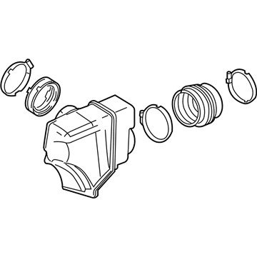 GM 25757294 Resonator Assembly