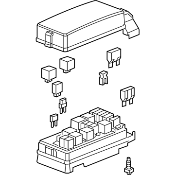 GM 20819328 Fuse Box