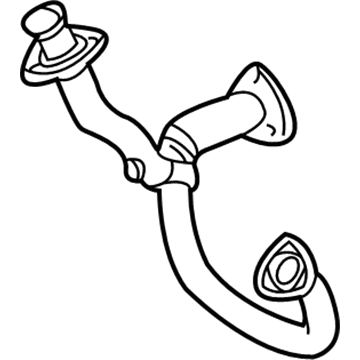 GM 15152629 Exhaust Manifold Pipe Assembly