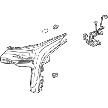 GM 84858231 Composite Headlamp