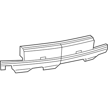 Mopar 68081285AA ABSORBER-Rear Energy