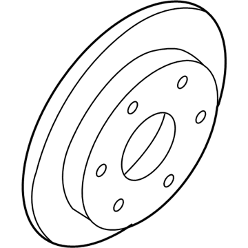 Nissan 43206-9FF0C Rotor Brake