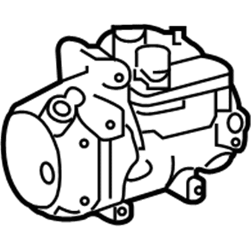 Lexus 88370-48190 Compressor Assembly, W/M