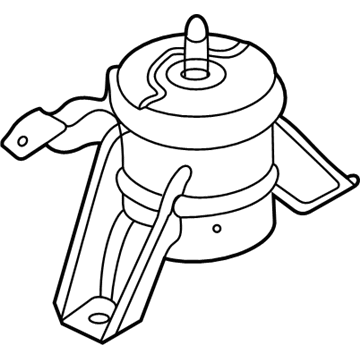 Hyundai 21810-S0100 Engine Mounting Bracket Assembly