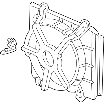 Honda 19015-PAA-A01 Shroud (Denso)