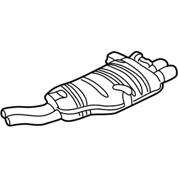 BMW 18-10-7-504-171 Muffler