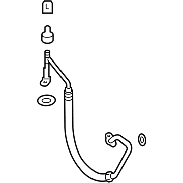 Kia 97762D5000 Air Conditioner Refrigerant Discharge Hose