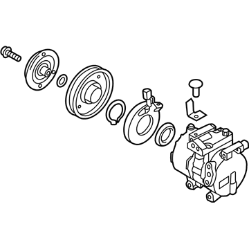 Hyundai 97701-1R000 Compressor Assembly