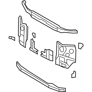 Toyota 53201-35232 Radiator Support