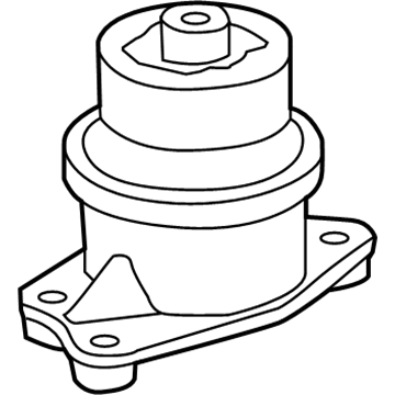 Honda 50822-TM8-013 Rubber Sub-Assy., Engine Side Mounting