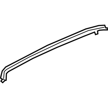 Mopar 68188722AD WEATHERSTRIP-Sliding Door Secondary