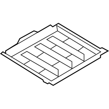 Nissan 84960-1AA9A Cover-Spare Wheel