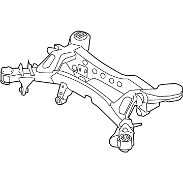 BMW 33-31-6-783-715 Rear Axle Carrier