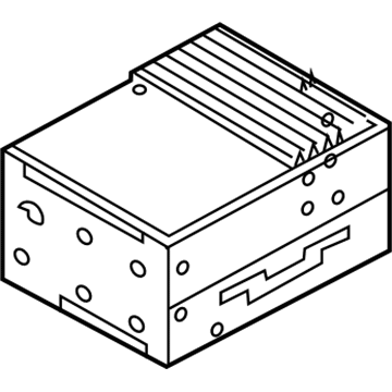 Nissan 28330-5ZB1A Controller Assembly-Audio Visual