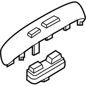 Hyundai 93575-2S110-MBS Power Window Assist Switch Assembly