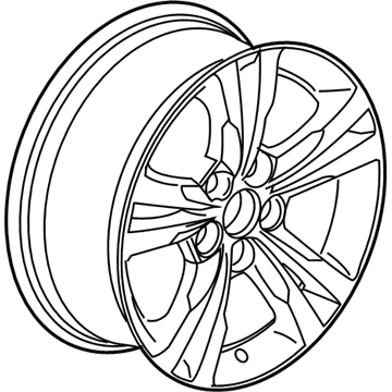 GM 23406147 Wheel, Alloy