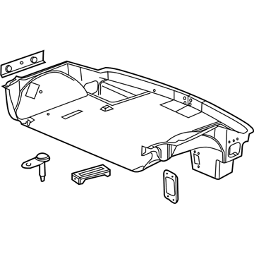 GM 25786700 Panel Asm-Rear Compartment