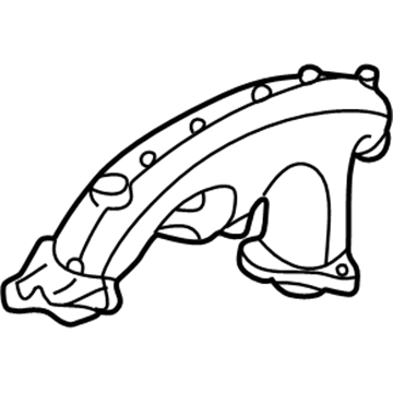 GM 12550621 Exhaust Manifold Assembly