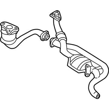 GM 12560407 Oxidation Catalytic Converter Assembly (W/ Exhaust Pipe)