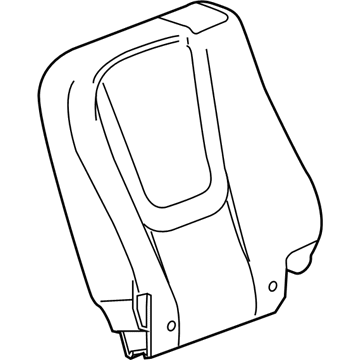GM 22853635 Seat Back Cover