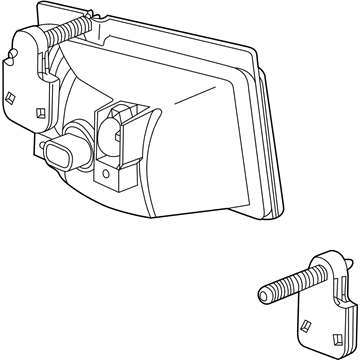 GM 22707468 Fog Lamp Assembly