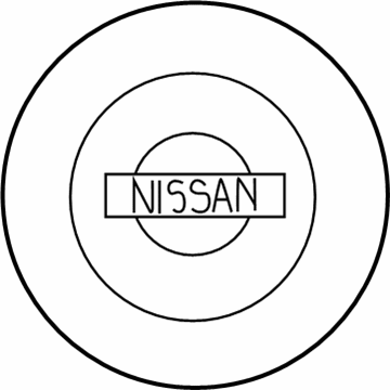 Nissan 40343-5P010 Disc Wheel Ornament