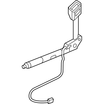 BMW 72-11-7-210-889 Lower Belt With Left Belt Tensioner