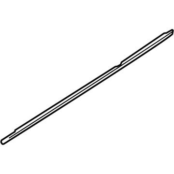 BMW 51-35-7-119-215 Outer Weatherstrip, Rear Left Door