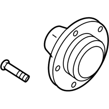 Kia 517502E100 Front Wheel Hub Assembly