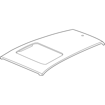 Honda 62100-T5R-305ZZ Panel Set, Roof (Sunroof)