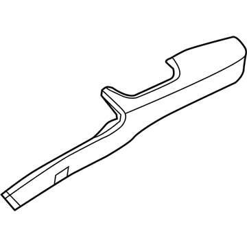 Hyundai 82360-0W000-HZ Front Door Armrest Assembly Right