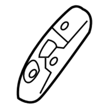Hyundai 92641-2B000 Lens-Door Courtesy Lamp, RH