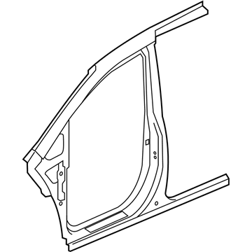 Honda 04635-TK8-A41ZZ Panel, R. FR. (Outer)