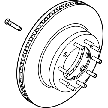 Ford PC3Z-1102-A HUB ASY - WHEEL