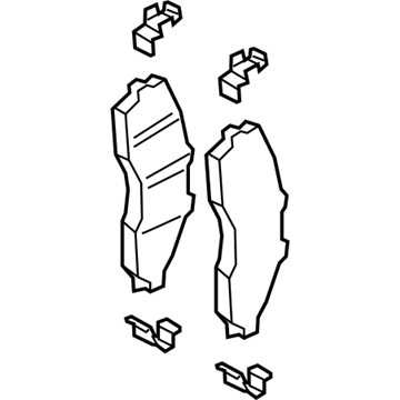 Ford -W710517-S439 Caliper Support Bolt