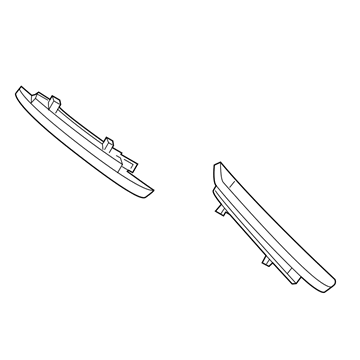 Mopar 68214404AA Lamp-Side Marker