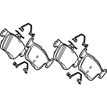 Ford LJ9Z-2200-A KIT - BRAKE LINING