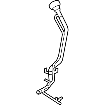 Nissan 17221-5HA0A Tube Assy-Filler