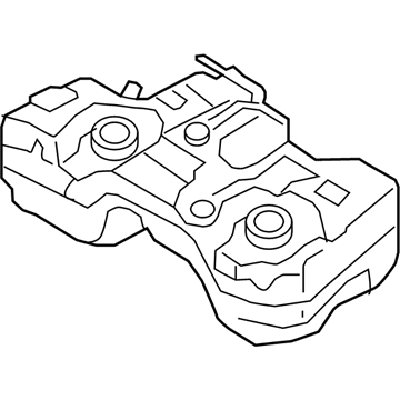 Nissan 17202-5HA0A Fuel Tank Assembly