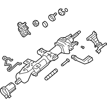 GM 25798016 Steering Column