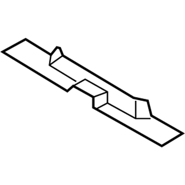 Hyundai 65810-2B200 Crossmember Assembly-Rear Floor<A>