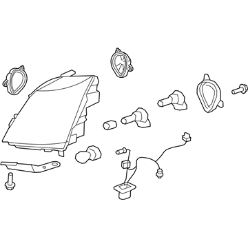 GM 22783445 Composite Headlamp