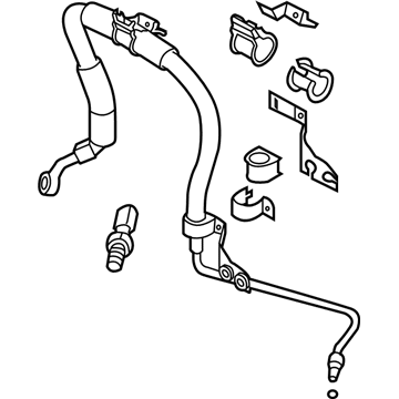 Nissan 49720-CC10A Tube Assembly, Power Steering