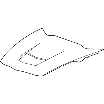 GM 23250593 Hood