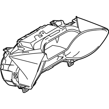 Ford FT1Z-10849-F Cluster Assembly