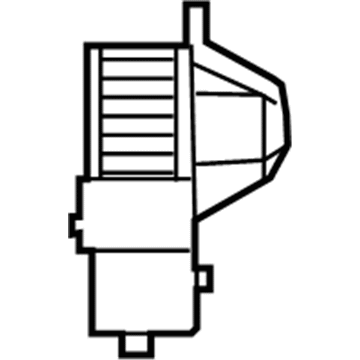 BMW 64-11-9-245-849 Blower Unit