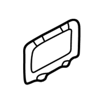 Hyundai 81753-2C000-LK Cover-TAILGATE Trim Panel BLANKING